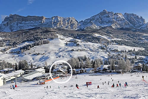 Ferienwohnungen in der Nähe der Skipisten Alta Badia