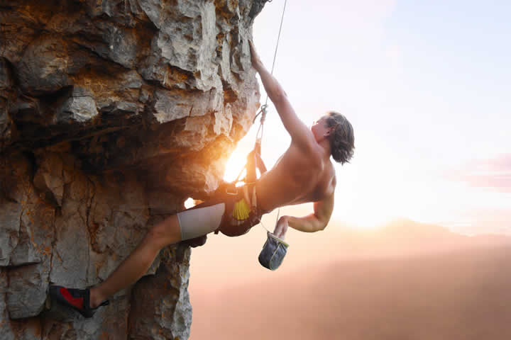 Climbing Dolomites