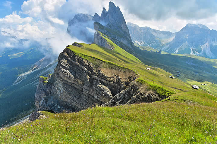 Natural park Puez-Odle - Dolomites