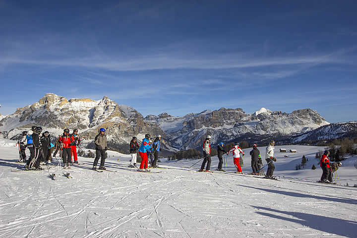 Skiing in Alta Badia